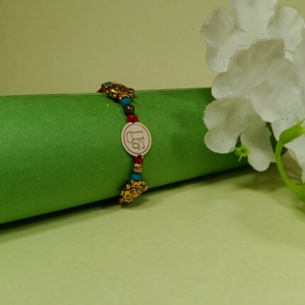 Holy Sign Shree Silver Rakhi – A Thread of Eternal Love