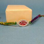 Elegant Pure Silver Ram Rakhi – A Bond of Purity & Tradition