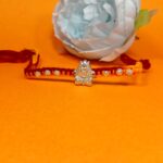 Damru Silver Rakhi – A Precious Thread of Love