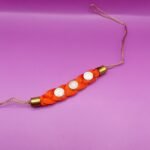 Pure Silver Rakhi With Ganesh & Saakhiya