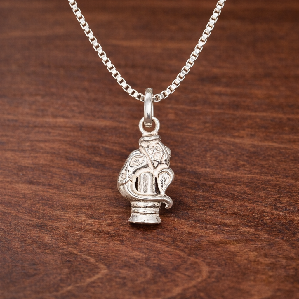 ChatGPT Image Feb 14, 2026, 11_48_02 AM Pure Silver Shivling Pendant – Bholenath’s Divine Blessing