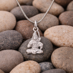 Pure Silver Bholenath Pendant – Symbol of Peace & Power