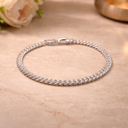 Pure Silver Bracelet – Classic Statement Style