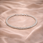 Pure Silver Bracelet – Classic Statement Style