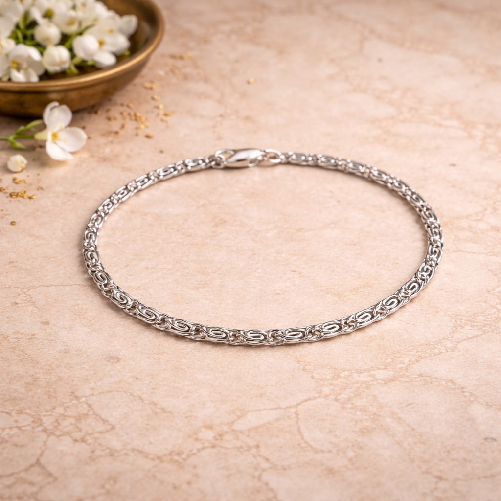 ChatGPT Image Feb 21, 2026, 11_52_30 AM Elegant Pure Silver S-Shape Bracelet