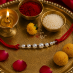 Timeless Pearl & Red Thread Rakhi: A Symbol of Pure Bond
