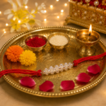 Shubhmoti Silver Rakhi- Tale of Love