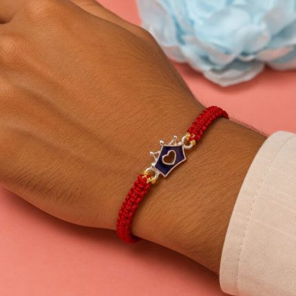 Heart Crown Kids Rakhi