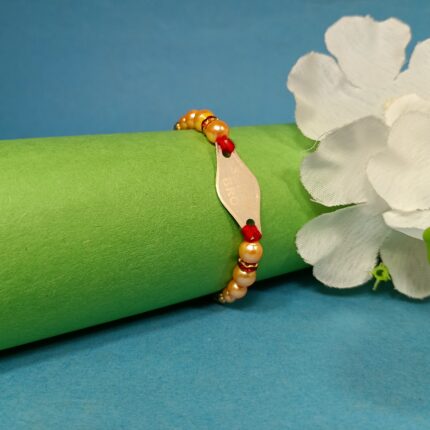 Pure Silver Bro Rakhi – Thread of Love in Pure Silver