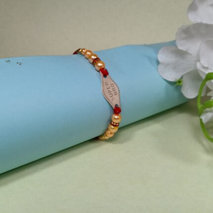 Pure Silver Bro Rakhi – Thread of Love in Pure Silver