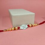 Pure Silver Bro Rakhi – Thread of Love in Pure Silver