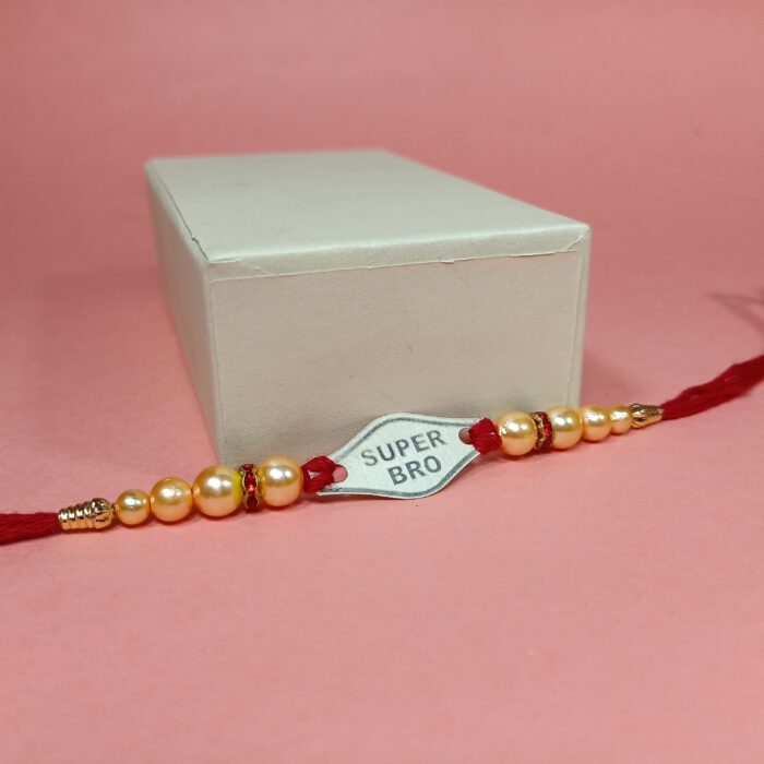 Pure Silver Bro Rakhi – Thread of Love in Pure Silver