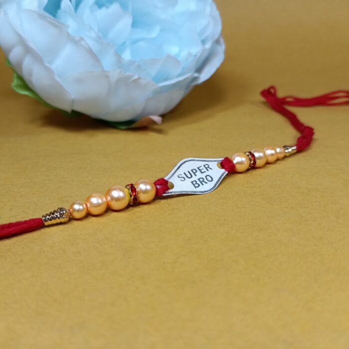 Pure Silver Bro Rakhi – Thread of Love in Pure Silver