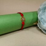 Silver 925 Golden Rakhi - Timeless Symbol of Sibling Love
