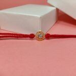Silver 925 Golden Rakhi - Timeless Symbol of Sibling Love