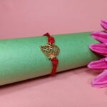 Divine Silver 925 Golden Rakhi - Embrace the Bond