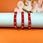 Elegant Silver Rakhi for Brother (3 Piece)
