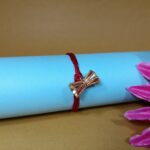 Divine Gold 925 Damru Rakhi