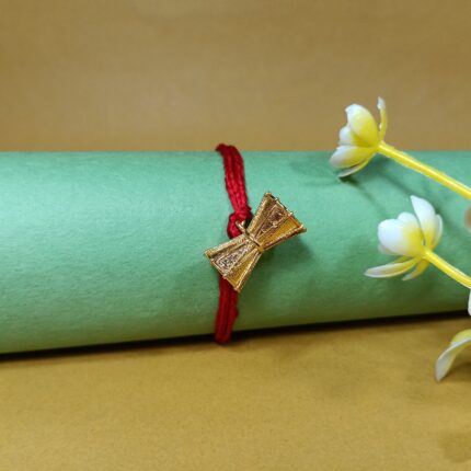 Divine Gold 925 Damru Rakhi