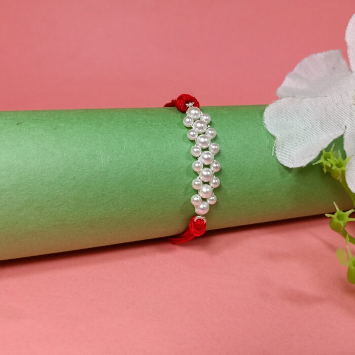 Shubhmoti Silver Rakhi- Tale of Love
