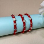 Divya Raksha Trio – 925 Silver Thread Rakhis