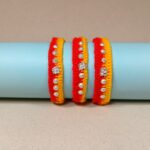 Triveni Raksha Bandhan Set – 925 Silver Triple Blessing Rakhis