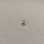 Dainty Silver Bloom Nose Pin: Delicate Floral Stud