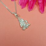 Pure Silver Bholenath Pendant – Symbol of Peace & Power