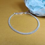 Sterling Silver Curb Chain Bracelet