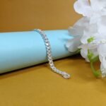 Unisex Pure Silver Everyday Bracelet