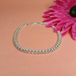 Unisex Pure Silver Everyday Bracelet