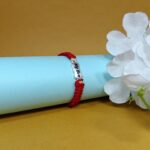 "My Bro" Silver Charm Kids Rakhi