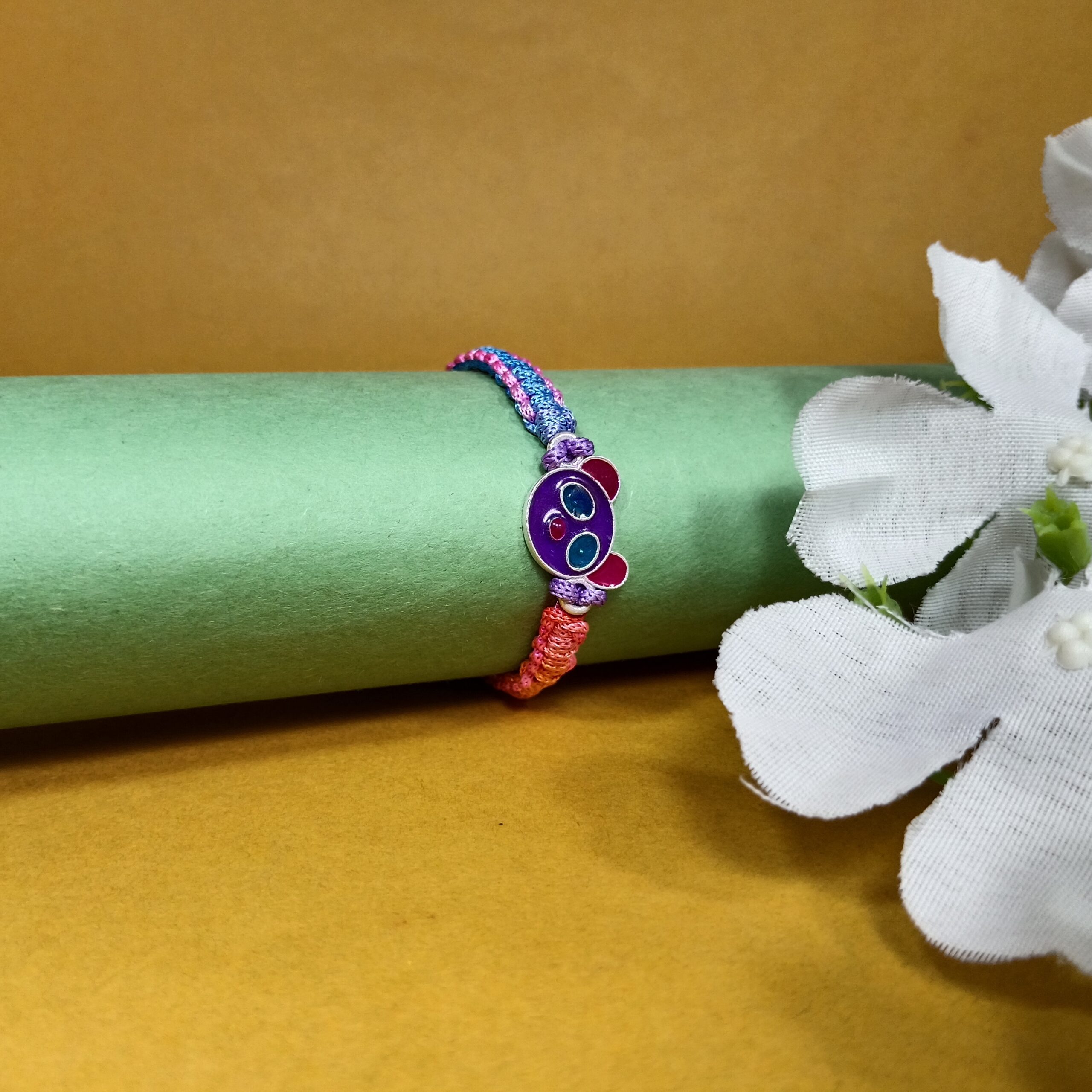 IMG_20250716_180640 Cute Color Full Panda Face Kids Rakhi