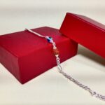 Evil Eye And Rudraksha Pure Silver Bracelet