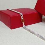 Pure Silver Rudraksha Simple Design Bracelet for Men