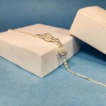 Pure Silver Beaded Charm Bracelet