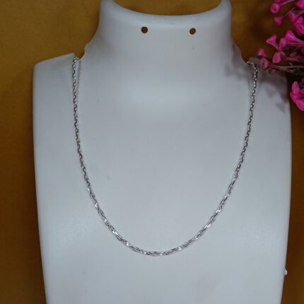 Pure Silver Classic Link Chain – Sleek Everyday Wear
