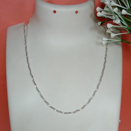 Pure Silver Classic Link Chain – Sleek Everyday Wear