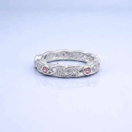 Sparkle Vine Pure Silver Ring