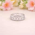 Loop Lace Pure Silver Ring
