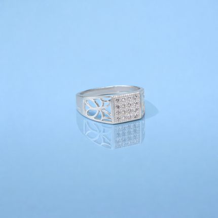 Silver Valor – Minimalist Pure Silver Ring