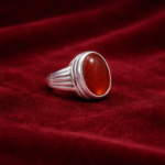 925 Silver Oval Brown Goldstone Ring