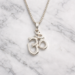925 Silver Om Pendant