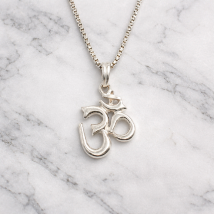 925 Silver Om Pendant