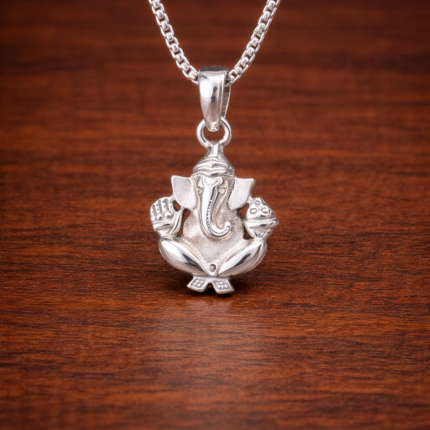 925 Silver Lord Ganesha Pendant