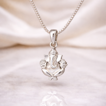 925 Silver Lord Ganesha Pendant