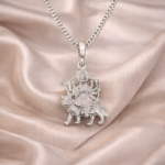 925 Silver Maa Durga Pendant (only pendant)