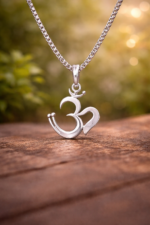Om Symbol 925 Silver Pendant