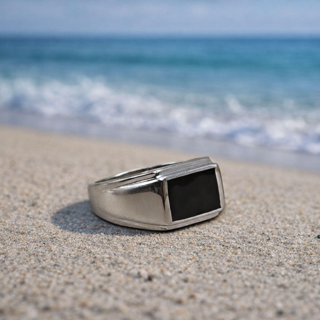 ChatGPT Image Feb 5, 2026, 08_16_50 AM 925 Silver Black Onyx Rectangle Ring