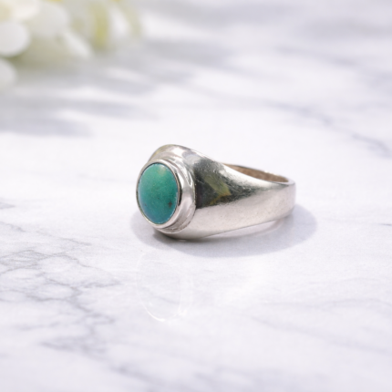 925 Silver Blue Turquoise Ring